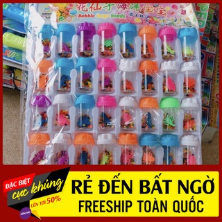 sỉ vỉ 40 lọ hạt nở trang trí