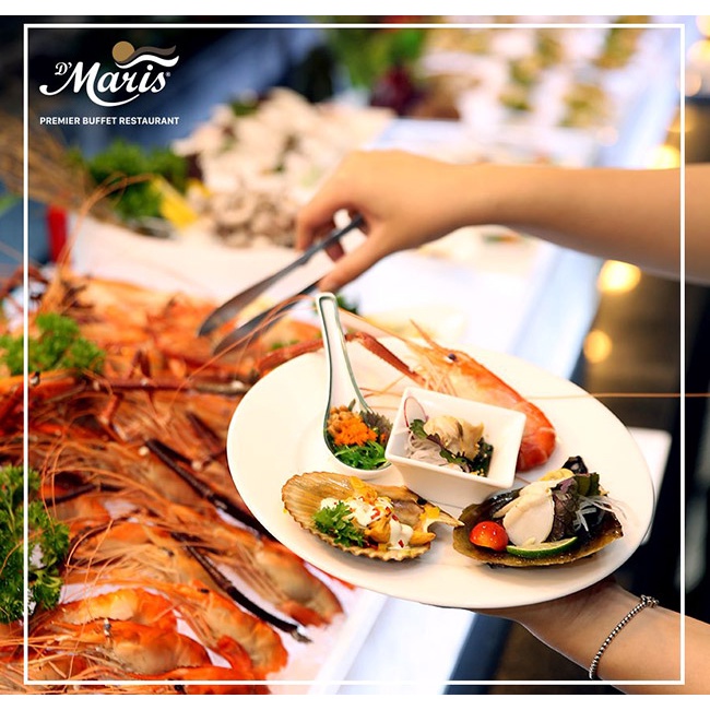HCM  D'Maris Cộng Hòa - Buffet Hải Sản Cao Cấp
