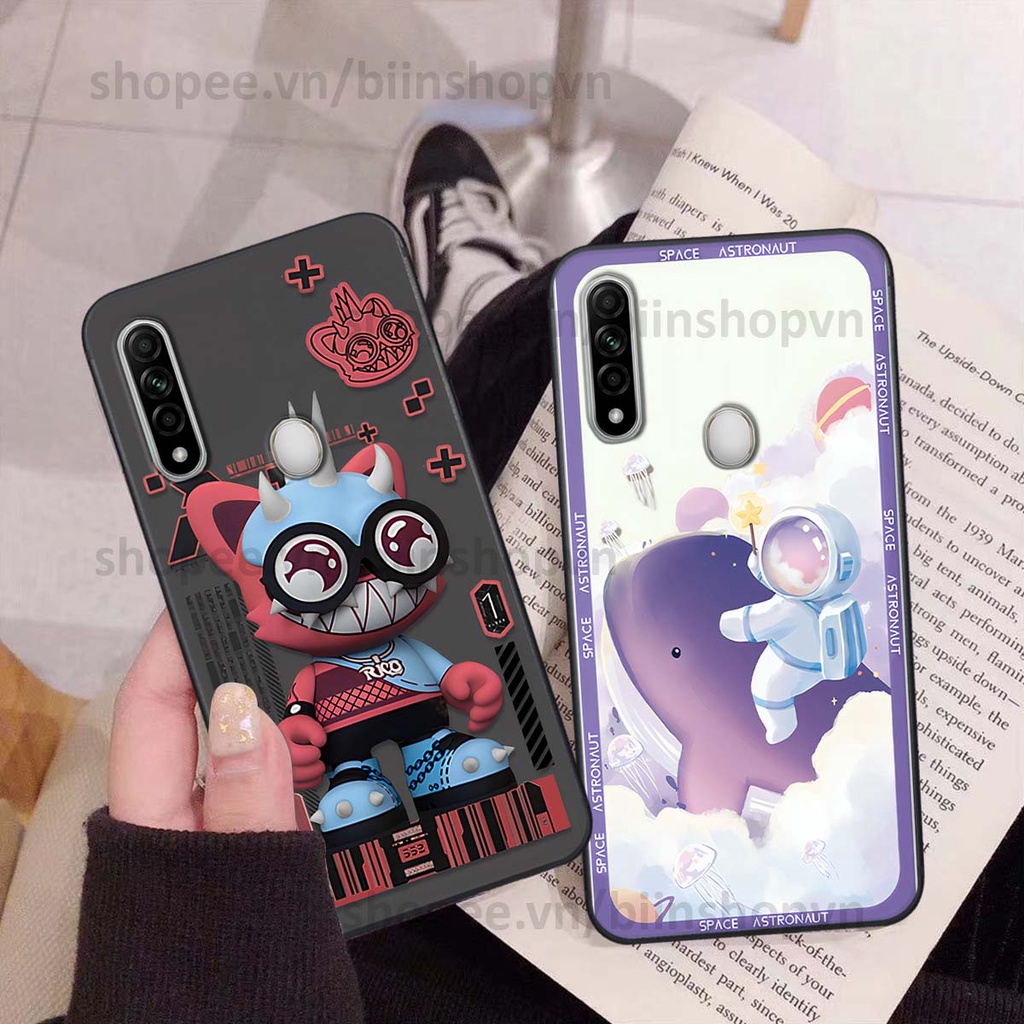 Ốp Oppo A31 phi hành gia vũ trụ space.x siêu đẹp, thời trang