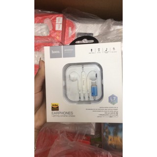 [CAM KẾT HÀNG SỊN] Tai Nghe HOCO L7 Plus Dành Cho Iphone 7/8/X - Cổng Lightning