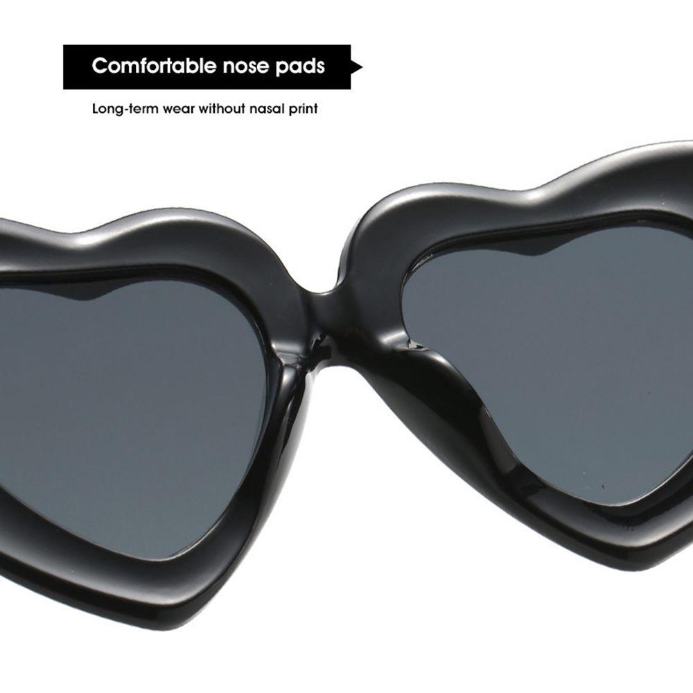 Kính Mát Gọng Hình Trái Tim Phong Cách Cổ Điển Cho Nữ MXMUSTY