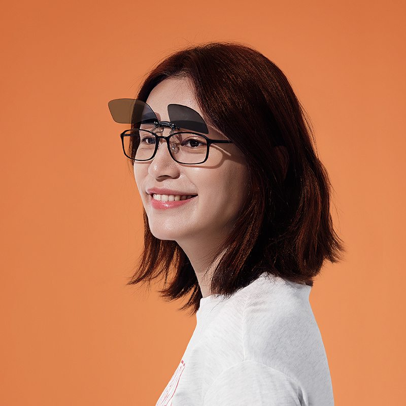 Xiaomi sản phẩm TS phi công Clip Kính mát thủy triều nam phụ nữ siêu nhẹ lái xe kính râm lái xe