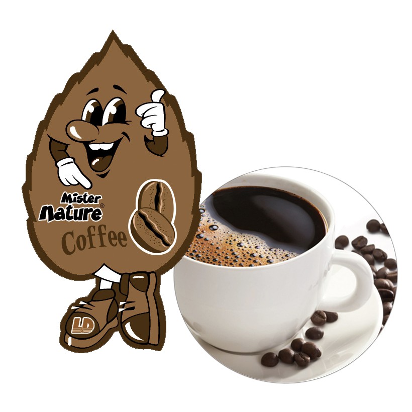 Lá Thơm Nụ Cười May Mắn L&D Mister Nature Coffee Nhập Khẩu Chính Hãng