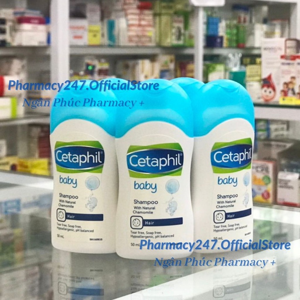 Cetaphil baby shampoo Dầu gội cetaphil cho bé 50ml Date 12/21