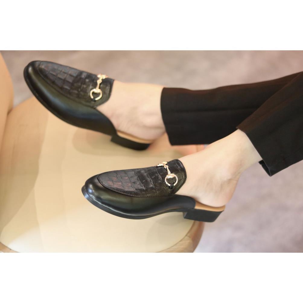 [ẢNH THẬT] Sục Da Nam,Giày lười Hở Gót,Sục Nam Xả Kho Giá Gốc mã L195 - BILL SHOP | BigBuy360 - bigbuy360.vn