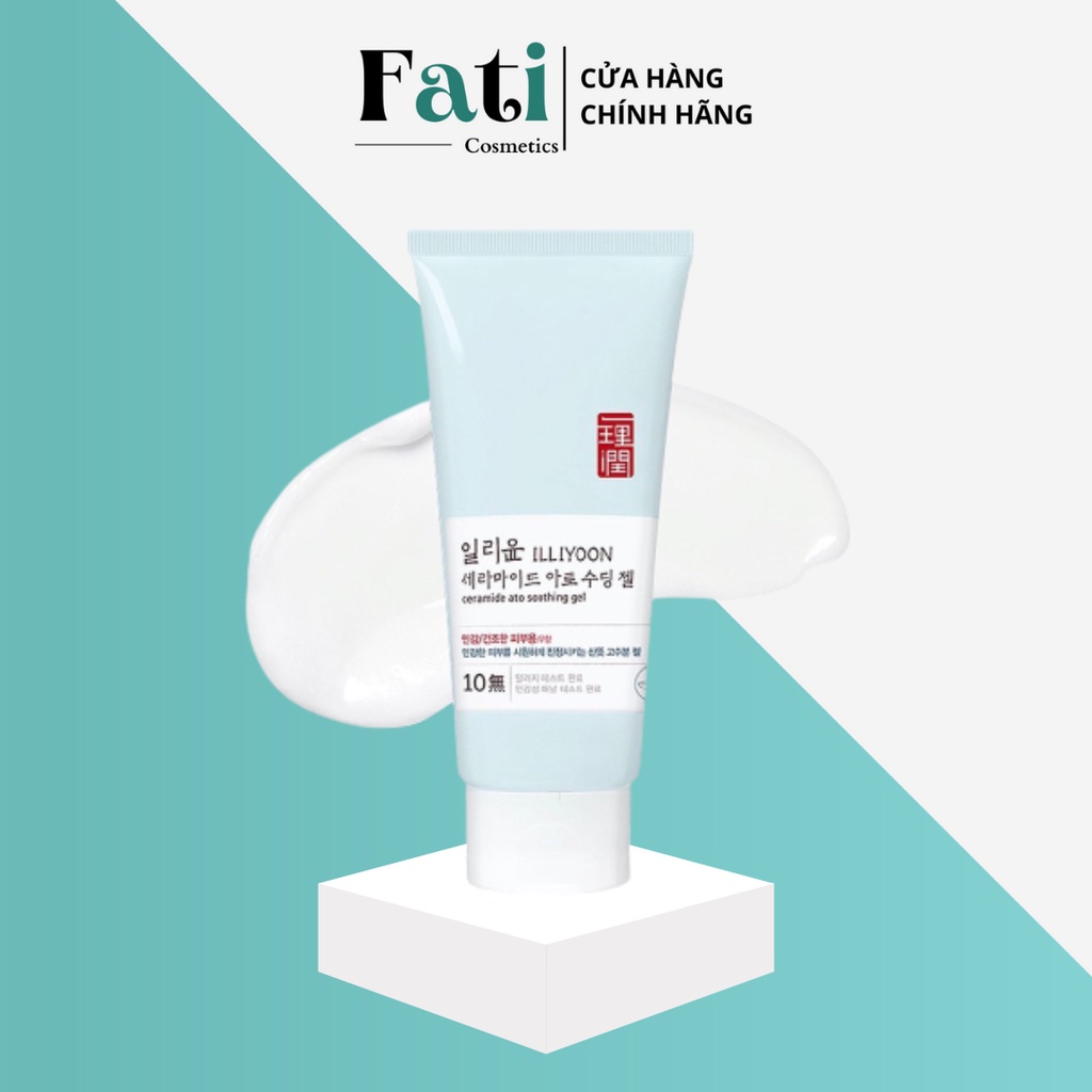 Gel Dưỡng Ẩm ILLIYOON CERAMIDE ATO SOOTHING GEL 175 ML - Kem Dưỡng Ẩm Cho Mẹ và Bé - Illiyoon Cream