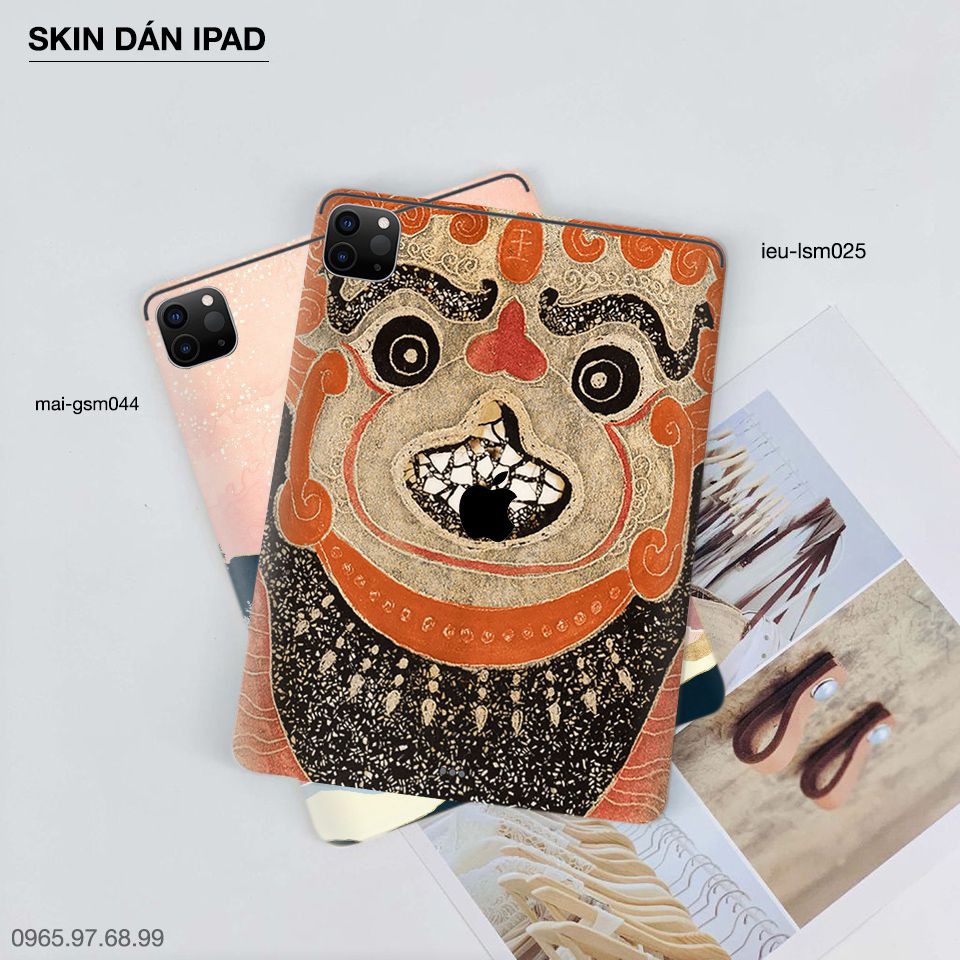 Skin dán iPad in hình Kim Sí Điểu - lsm025 (inbox mã máy cho Shop)