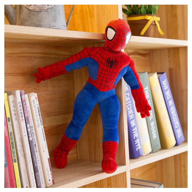 Gấu Bông Người Nhện -Siêu Nhân Người Nhện Spider Men 100% Gòn Tinh Khiết