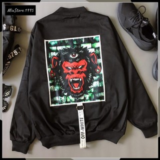 [Ảnh thật] Áo khoác Bomber RED.MK (hàng design cao cấp) [Miustore]