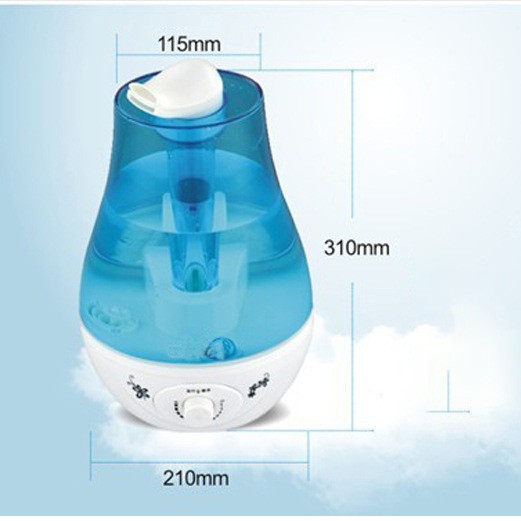 Phun sương siêu âm 3 lít Connie J204 tạo độ ẩm làm mát phòng.