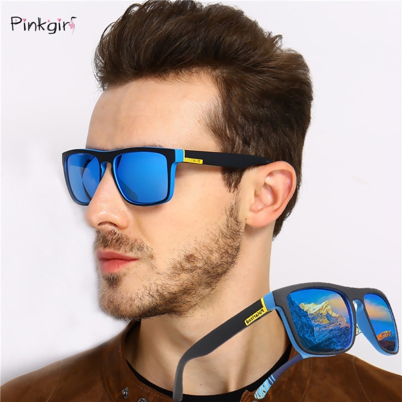 Kính mát phân cực chống tia cực tím thời trang phong cách cổ điển dành cho nam và nữ