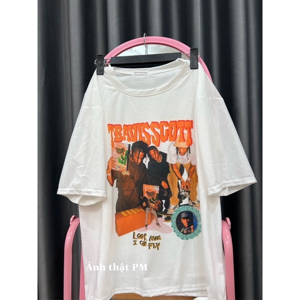 Áo thun tay lỡ TRAVISSCOOT NH11