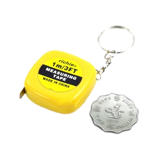 Thước Dây Mini Có Móc Khóa Dài 1m
