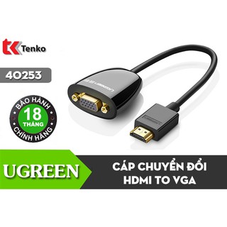 Cáp chuyển đổi HDMI to VGA Ugreen 40253