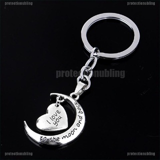 Móc Khóa Hình Trái Tim Vỡ Màu Bạc Dành Cho Gia Đình