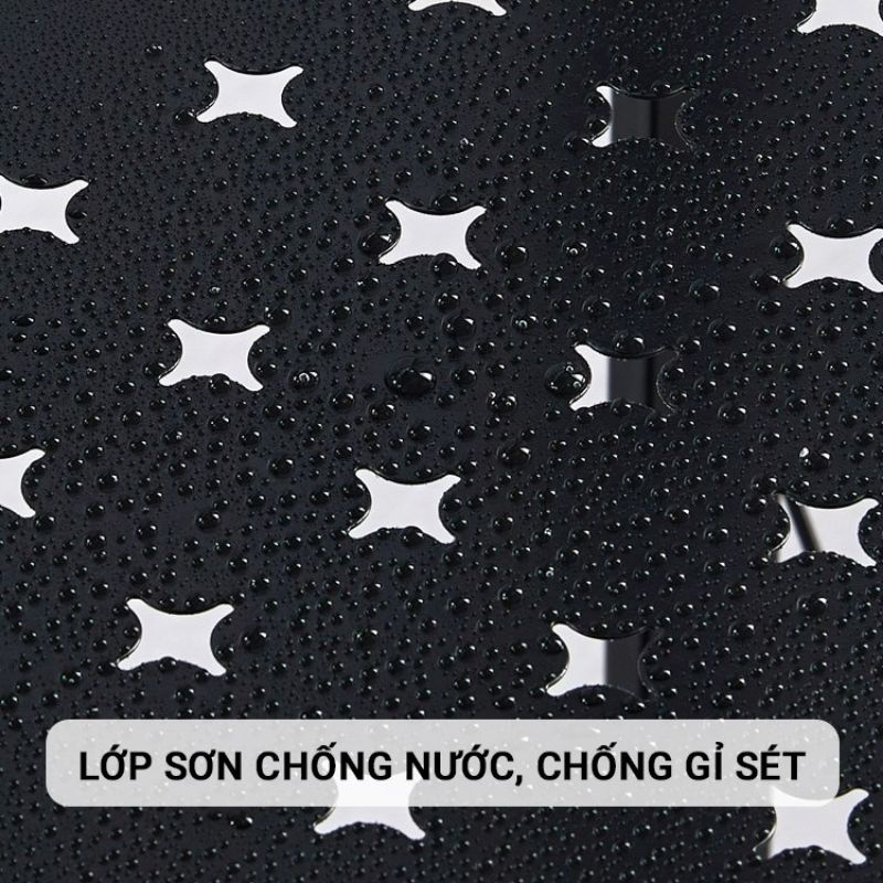 Kệ Sắt Đa Năng Gấp Gọn BELLEVIE Giá Đựng Đồ Bếp Có Bánh Xe 3/4/5 Tầng