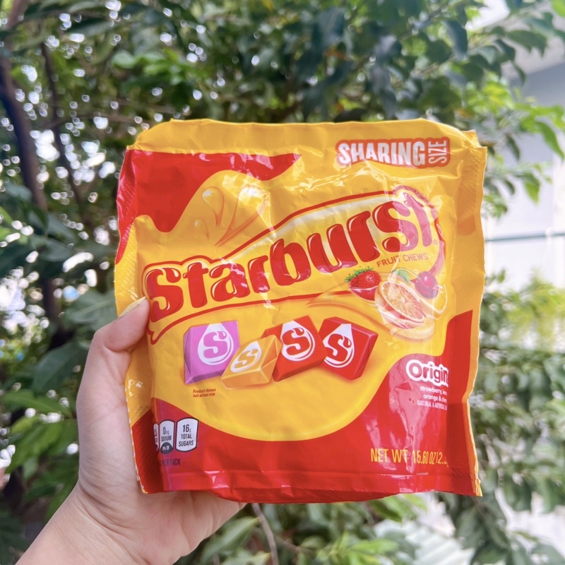 Kẹo Dẻo Trái Cây Starburst Original Sharing size, 442.3g