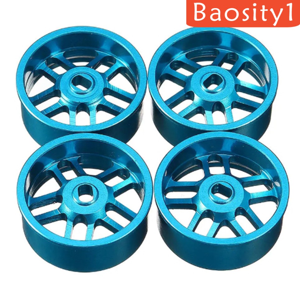 Set 4 Bánh Xe Thay Thế Chuyên Dụng Cho Xe Điều Khiển WLtoys K969 K979 k989 Tỉ Lệ 1 / 28