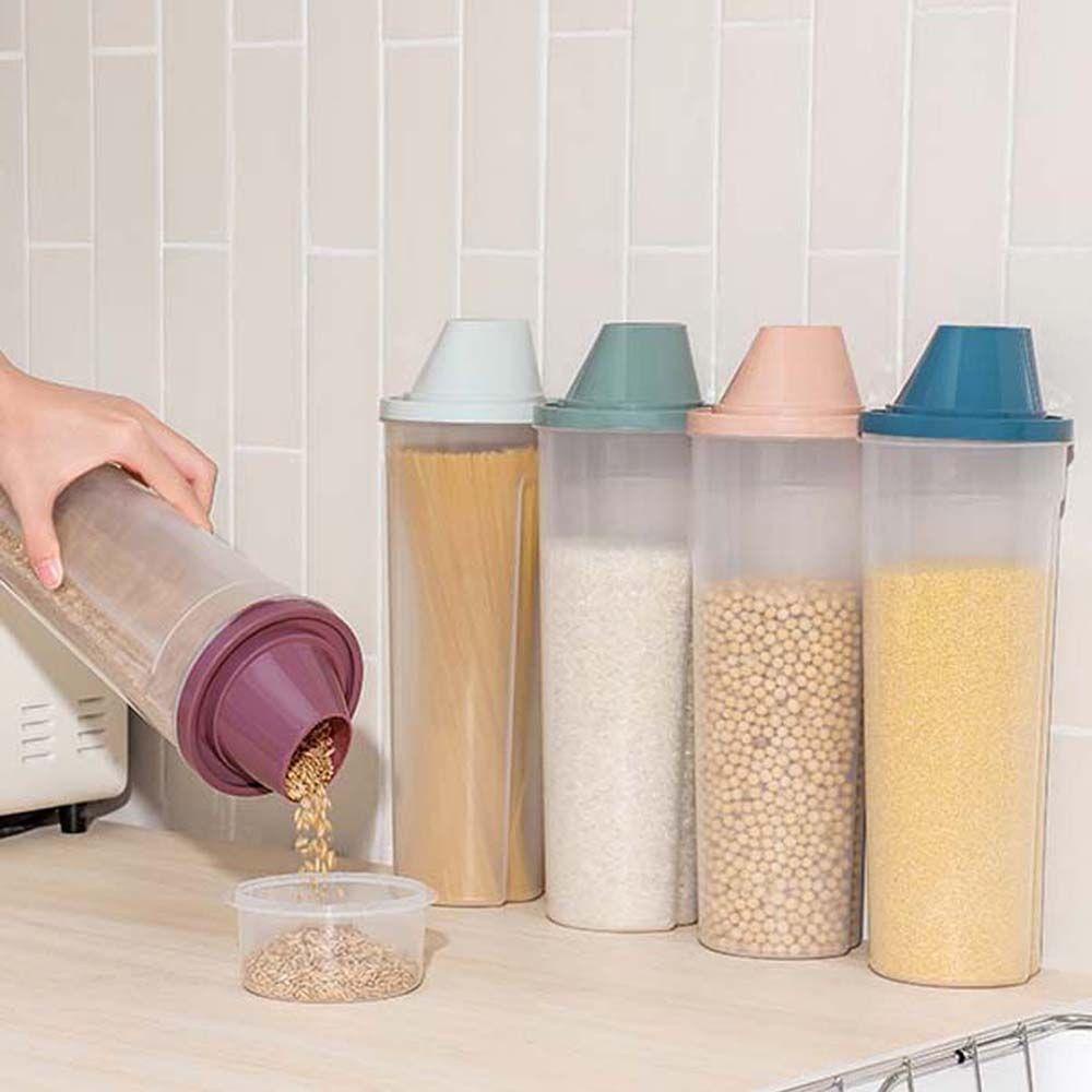 Hộp Đựng Mì Ống / Ngũ Cốc Trong Suốt Tiện Dụng Cho Gia Đình