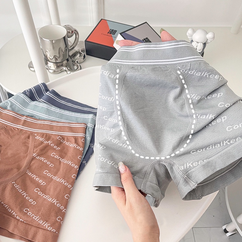 Quần lót boxer thể thao thoáng khí thời trang dành cho nam