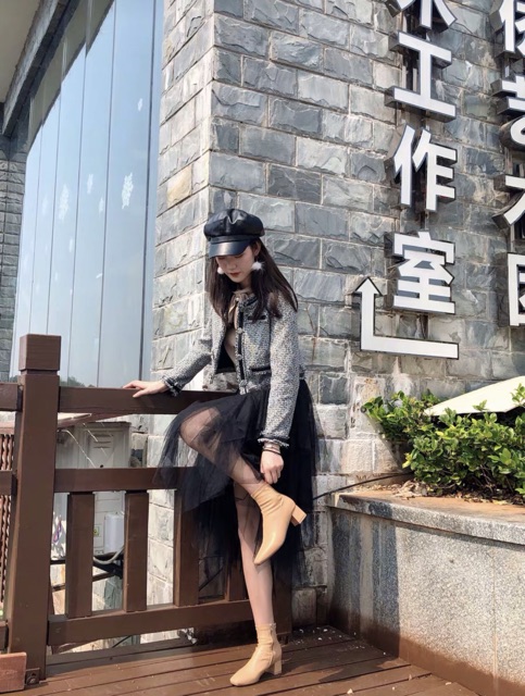 [ ORDER- SẴN 1 NÂU TRƠN 35] Boot da trơn & da lộn (Ảnh thật) | BigBuy360 - bigbuy360.vn