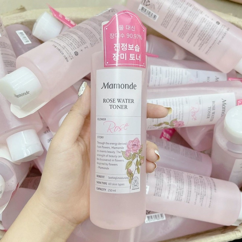 Toner Hoa Hồng Mamonde Rose Water 250ml