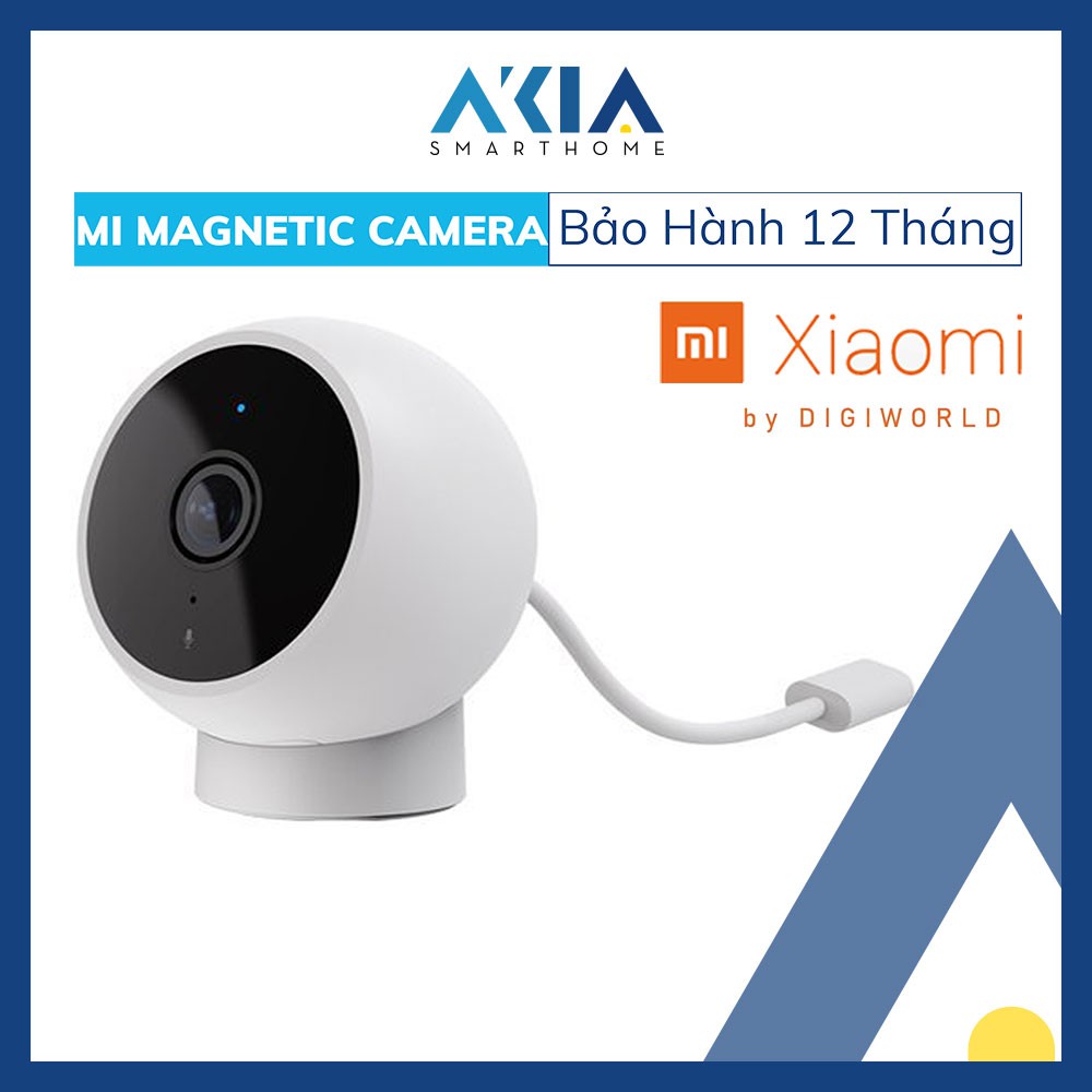 [Mã ELMS05 giảm 5% đơn 300k]Camera IP 1080P Xiaomi Mi Home Magnetic Mount QDJ4065GL Trắng - Hàng Chính Hãng Digiworld