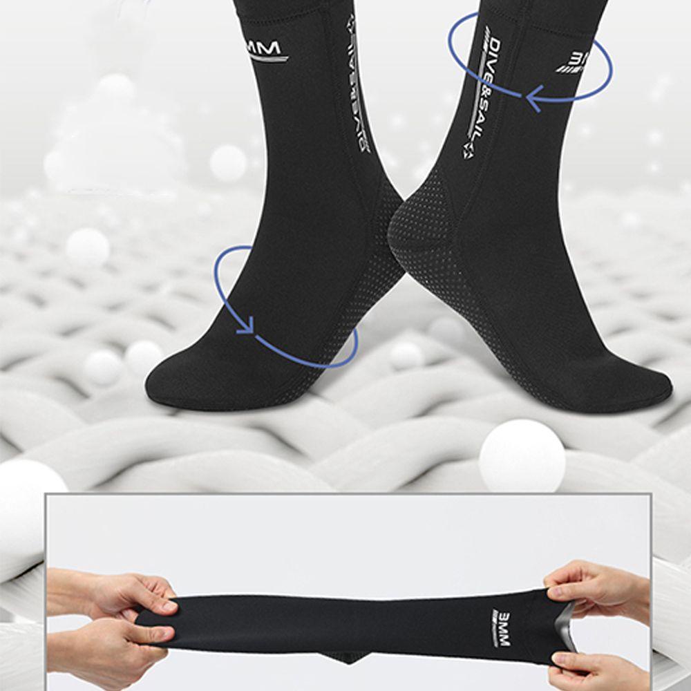 MUVAKO Tất Lặn Giữ Ấm Chống Trầy Chất Liệu Cao Su Tổng Hợp