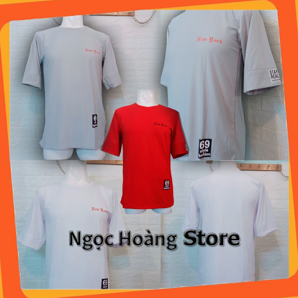 Áo Thun Không Cổ Ngắn Tay Dành Cho Nam - Áo Khoác Phối Quần Jeans Và Quần Đùi Cực Chất