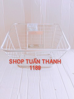 GIỎ TRƯỚC XE WAVE SIRIUS INOX