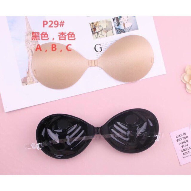 Áo Bra Dán Ngực Bàn Tay P29 - Áo Ngực Dán Kèm Quai Trong Siêu Hót