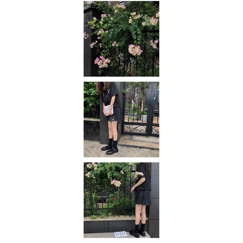 [ORDER] - G28_Giày da nữ ulzzang mũi tròn 1 dây Hàn Quốc | BigBuy360 - bigbuy360.vn