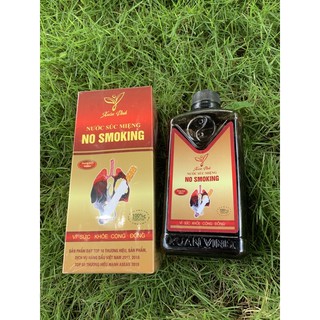 [CHÍNH HÃNG] Nước súc miệng cai thuốc lá thuốc lào vĩnh viễn Xuân Vinh Nosmoking-400ml.date mới nhất-2025