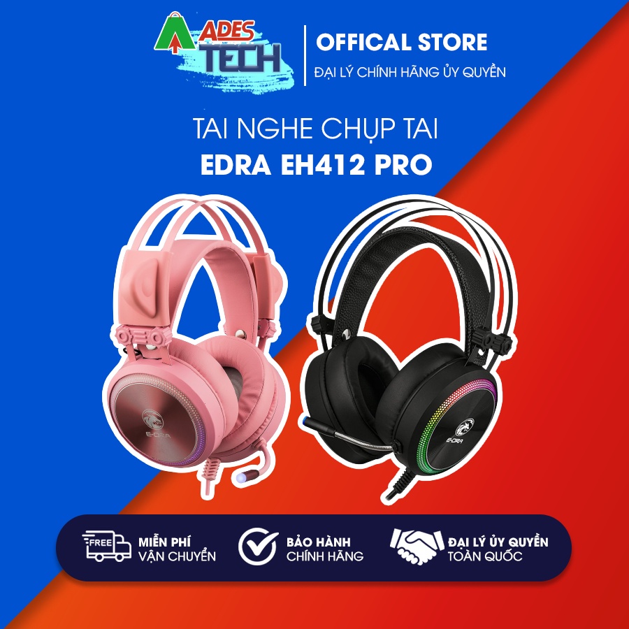 Tai Nghe Chụp Tai EDra EH412 Pro  - BH 24 Tháng Chính Hãng Phân Phối