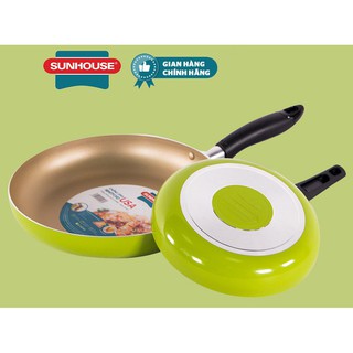 Bộ đôi hoàn hảo - chảo siêu chống dính sunhouse shs2418