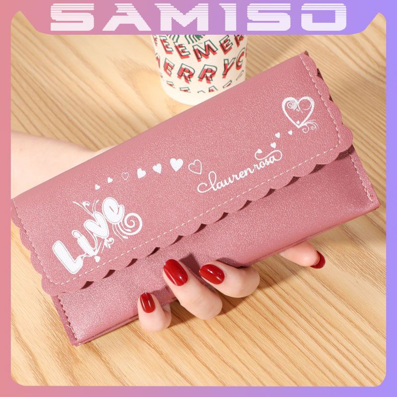 Ví nữ dài cầm tay đẹp đựng tiền cầm tay nhiều ngăn thời trang DA13 | BigBuy360 - bigbuy360.vn