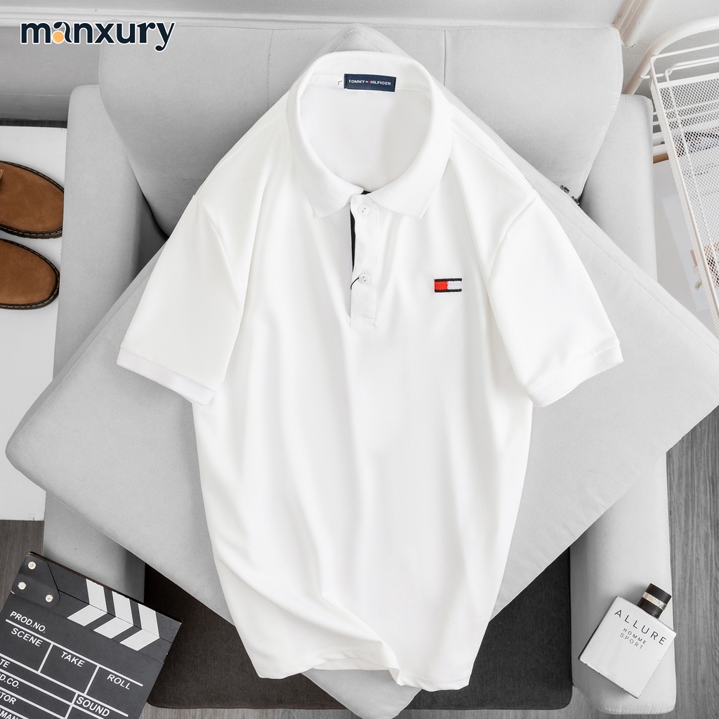 Áo thun POLO nam cổ bẻ BASIC CVC vải cá sấu Cotton kháng khuẩn, chống nhăn, thoáng mát - MANSTORE