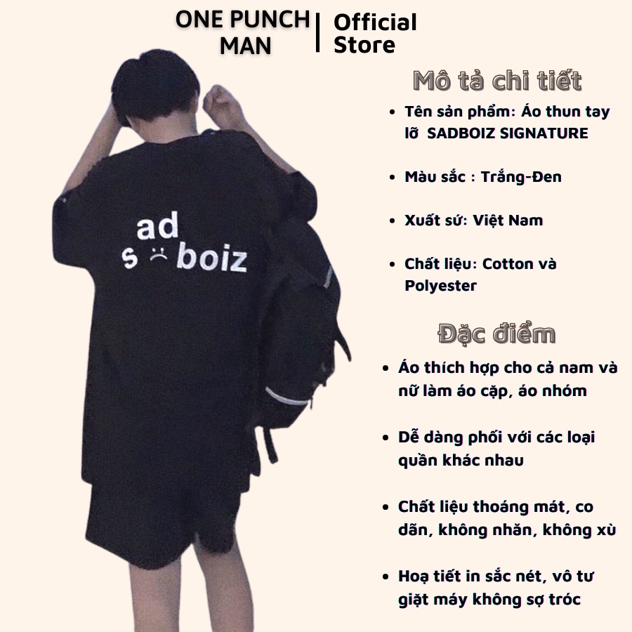Áo thun tay lỡ SIGNATURE unisex form rộng - Áo phông OPM co giãn 4 chiều không xù lông