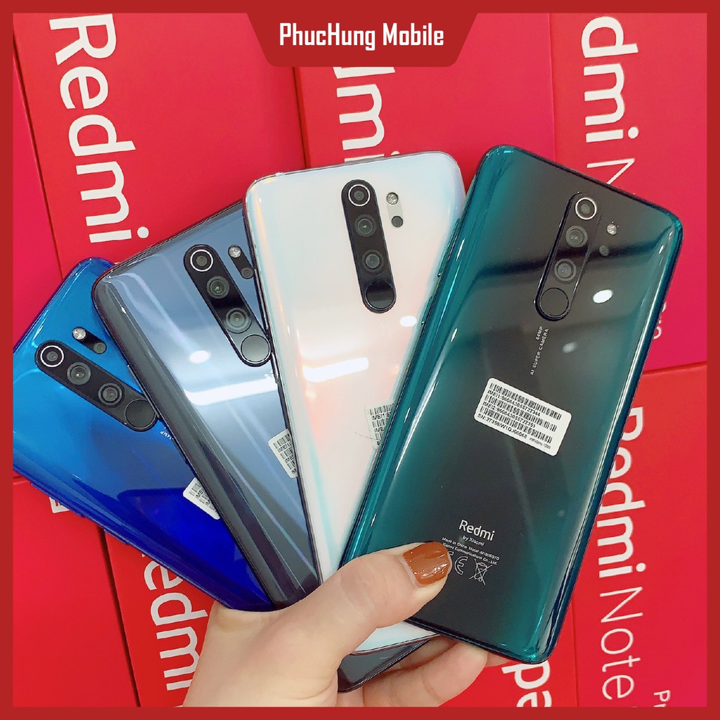 Điện thoại Xiaomi Redmi Note 8 Pro nhập khẩu, sẵn Tiếng Việt