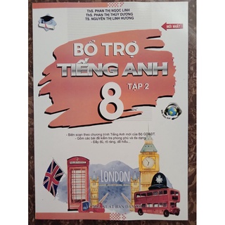 Sách - Combo Bổ Trợ Tiếng Anh 8 (Tập 1 + Tập 2)