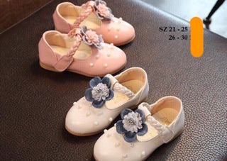 GIÀY BÚP BÊ ĐÍNH NƠ VÀ ĐÁ ( SZ 26-30)
