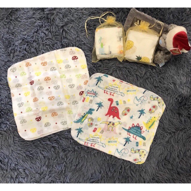 Sét 10 Khăn xô sữa Aden + Anais cho bé trai/ bé gái