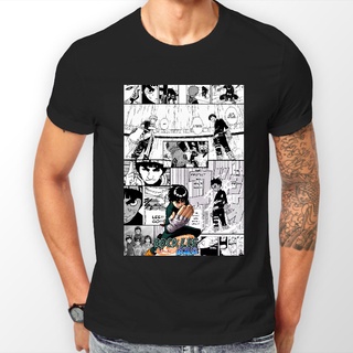 Áo Thun Tay Ngắn In Hình Anime Rock Lee Manga Strip Naruto