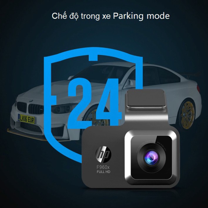 Sản Phẩm Camera hành trình xe hơi, ô tô thương hiệu HP cao cấp tích hợp Wifi GPS: f960x .. | BigBuy360 - bigbuy360.vn