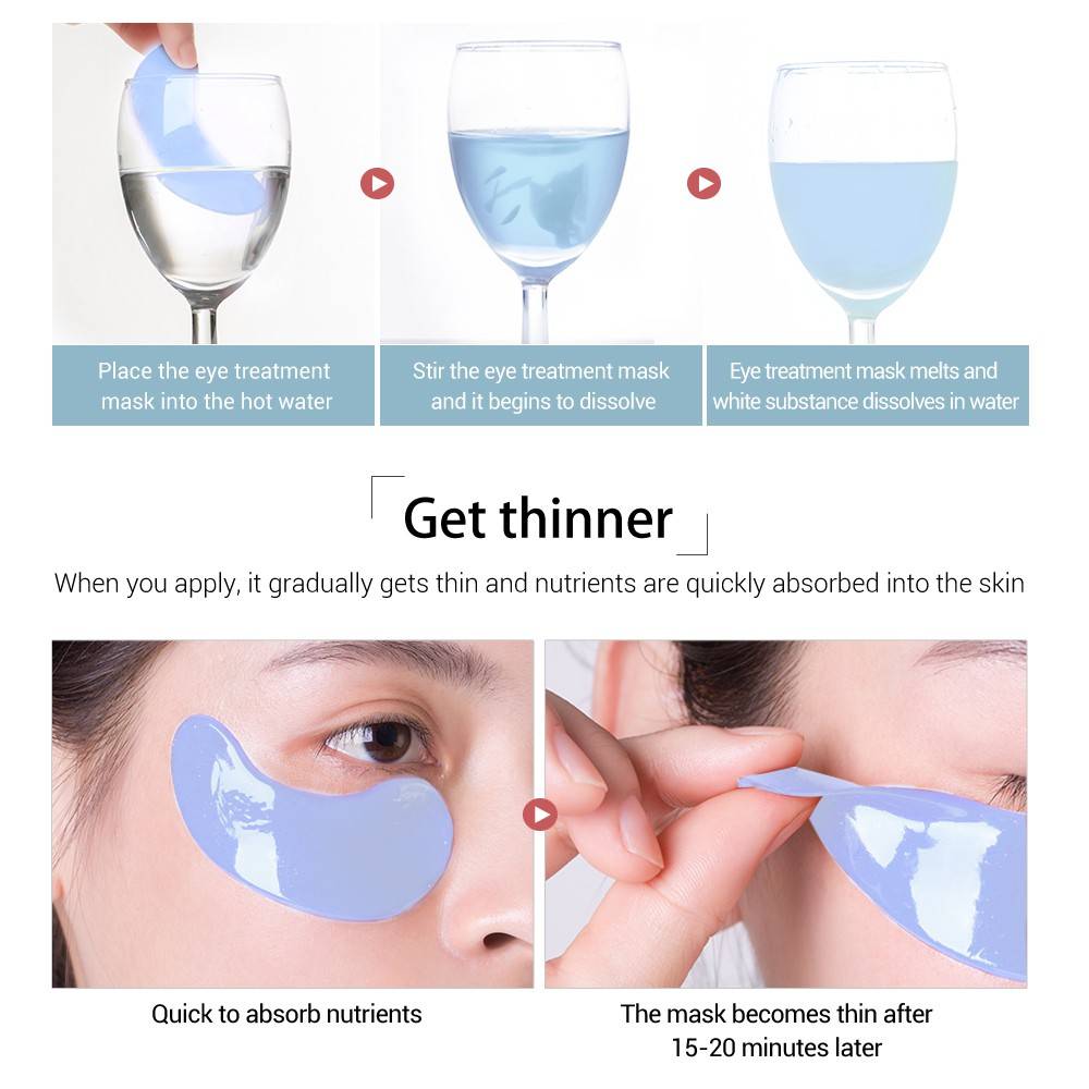 Lanbena Blue Na Na Glage Eye Mask Đi đến Dark Circle 6 Slice Slice Nâng cấp | BigBuy360 - bigbuy360.vn