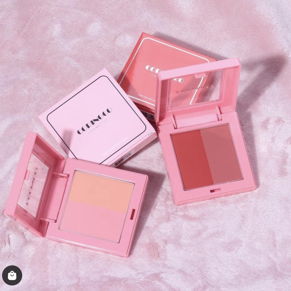 Phấn má hồng Coringco Pink Square Dual Color