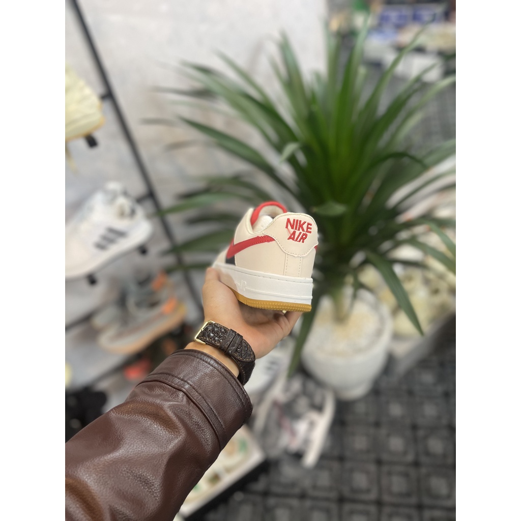 [Full box] giày AF1 Gucci trắng đen đỏ  mới 11 | BigBuy360 - bigbuy360.vn