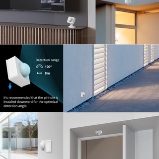 Sonoff- Sensor De Movimento Smart Sonoff-Snzb-03-Zigbee Com Alarmes Para Android Motion Sensor/Wireless Door Window Sensor Ios-Sensor de movimento infravermelho PIR Lar inteligente Alta sensibilidade flexível HOME