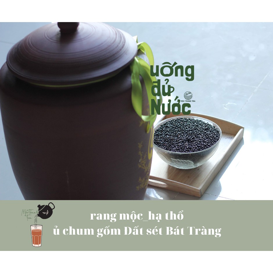 Trà Đậu Đen Xanh Lòng Rang Mộc Cỏ Ngọt Hà Thủ Ô - Gói dùng thử 100gr (Mộc Thanh Trà)