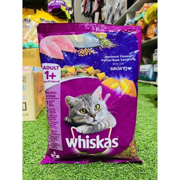 Thức ăn hạt cho mèo trưởng thành Whiskas 400g